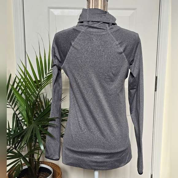 Nike Pro Women's Compression Heather Long Sleeve Size M - Picture 5 of 9